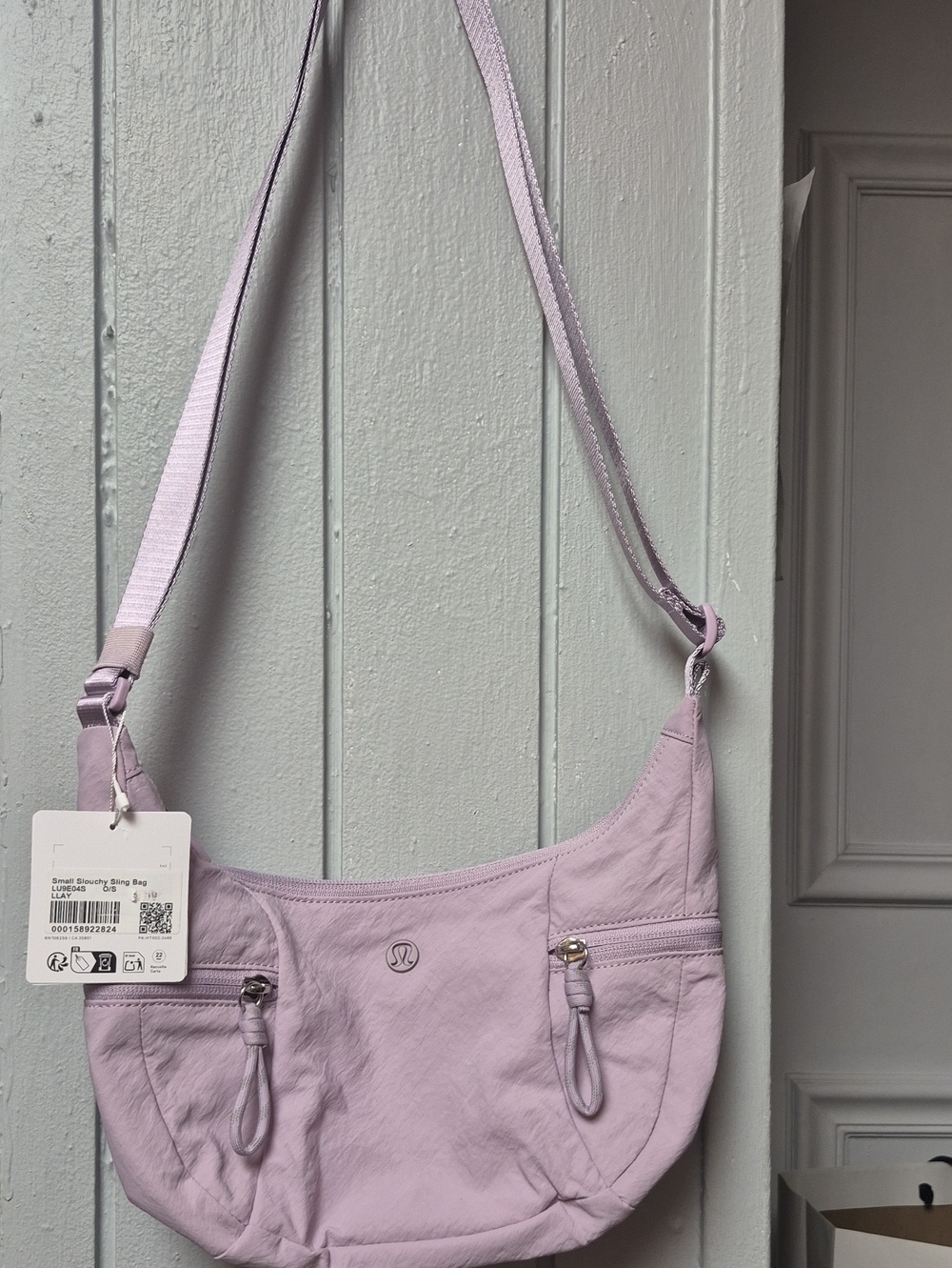 Lululemon athleticaSlouchy Sling Small Sling Bag in Light Lavender 3L